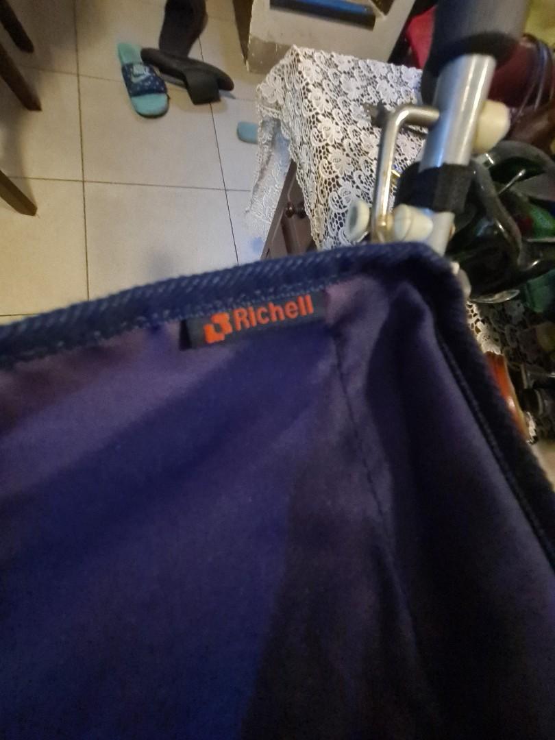 Richell Outdoor Stroller (Category: Strollers) located in Paranaque City. Submitted by edszz (Listing ID 1173268027, Image 2). Description: Richell Outdoor Stroller good condition not heavy to carry madali siyang dalin.