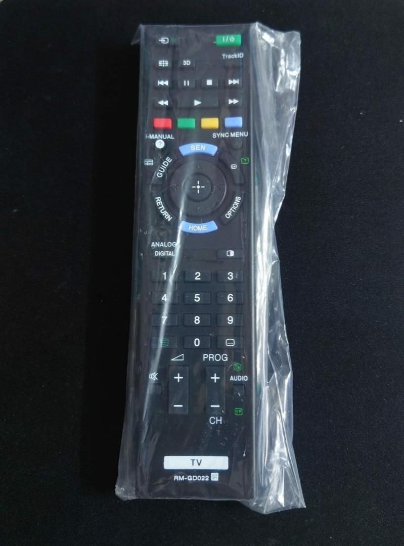 RMGD022 SONY TV HK Remote Control 香港索尼電視遙控器 (GD02X系列), 家庭電器, 電視 & 其他娛樂
