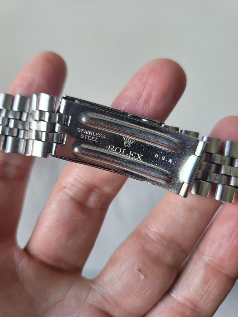Rolex USA Jubilee Oval Link 20mm Bracelet