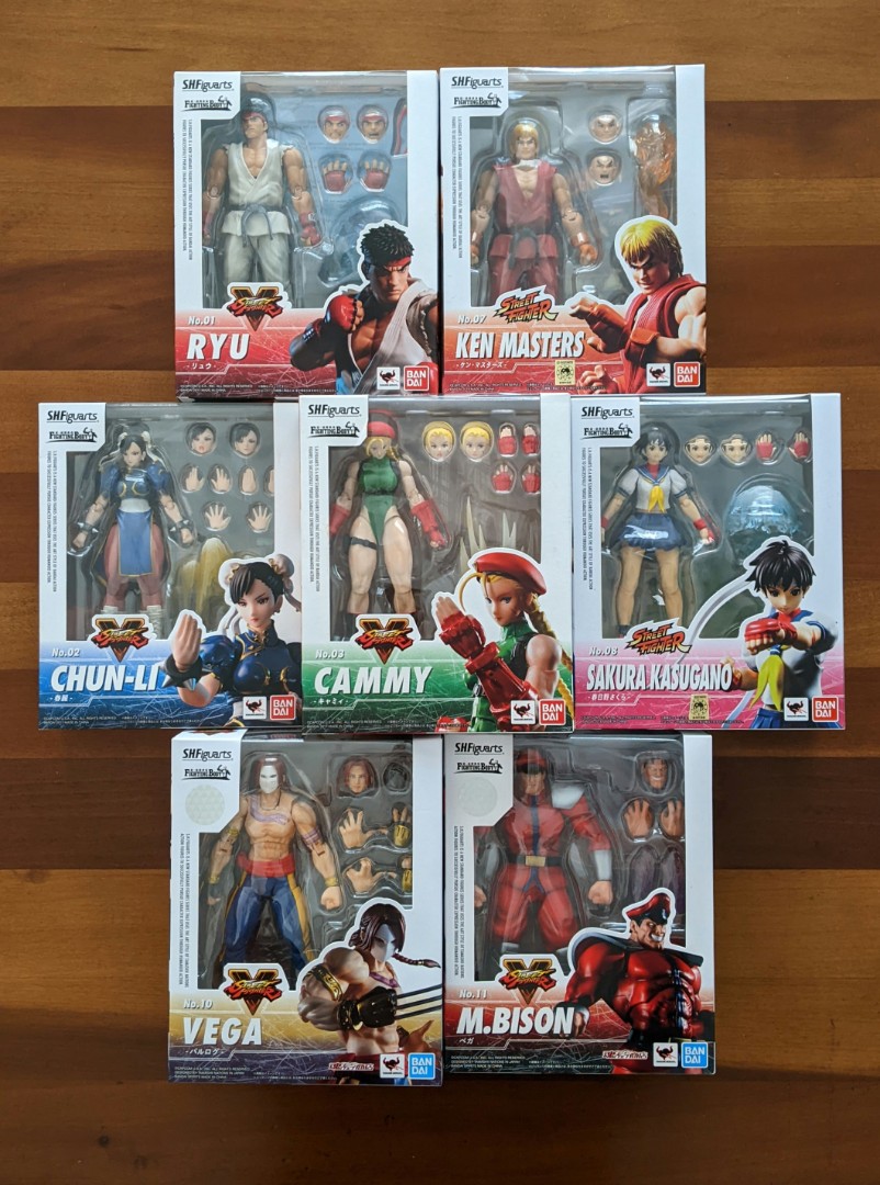 S.H. Figuarts Cammy Street Fighter V Bandai Japan Used~~