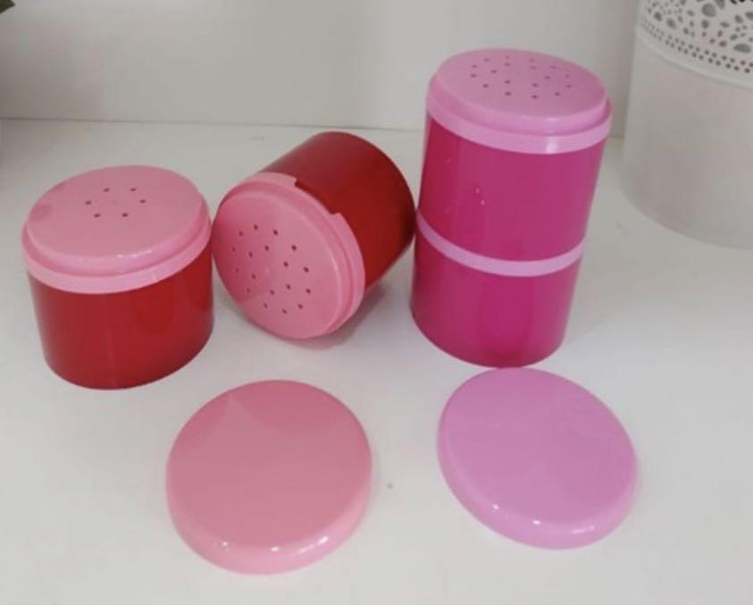 Salt n Pepper Shaker Tupperware bekas garam dan lada sulah, Furniture