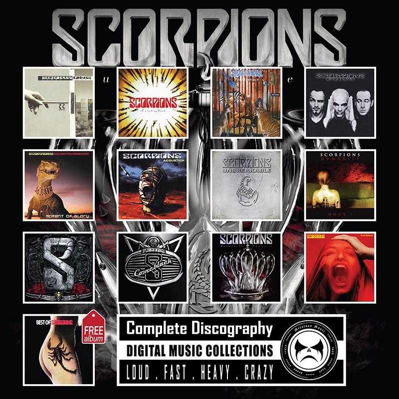 Scorpions - complete discography, Hobbies & Toys, Music & Media, CDs & DVDs  on Carousell