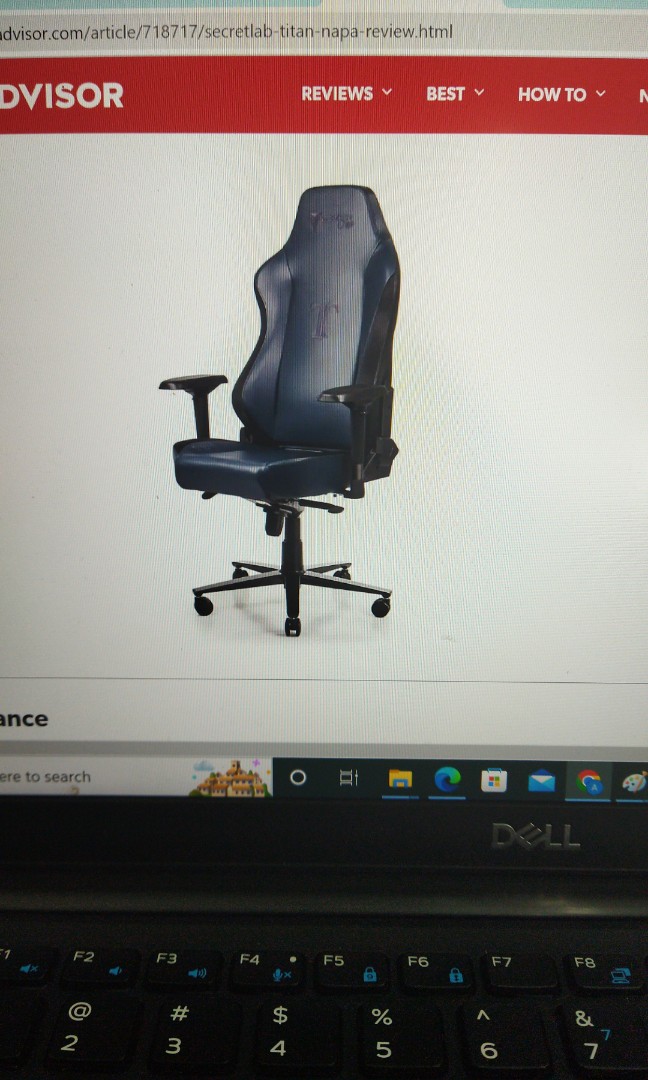 Secret Lab Titan Napa Leather Computers Tech Parts