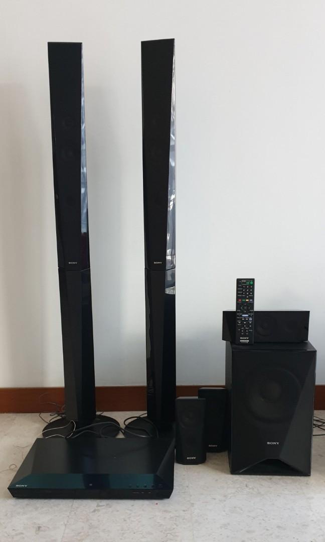 Sony BDV-E4100 1000 W Home Cinema System with Tall Rear Speakers