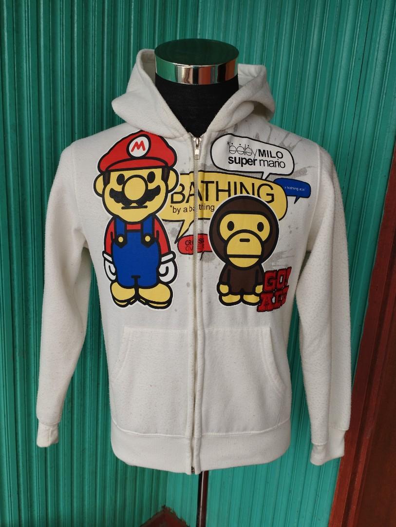 Baby milo x mario hoodie sales