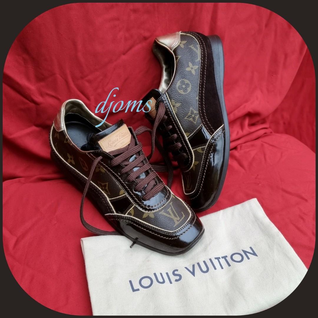 ????Sz 37 6.5 Louis Vuitton Monogram Patent Globe Trotter Sneakers Shoes,  Luxury, Sneakers  Footwear on Carousell