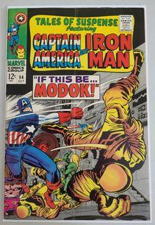 Tales of Suspense #94 (1967) featuring Iron Man, Captain America, First appearance of M.O.D.O.K. | Vintage Marvel comics