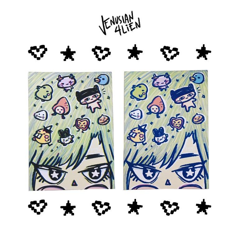 Tamagotchi art print (Category: Art & Prints) located in Manila. Submitted by grimerx (Listing ID 1173242793, Image 1). Description: ⭐ tamagotchi art print made by me~ ⭐ print size: 5.5 x 4 inches ⭐ the colors may slightly vary due to the lighting of the photo or your device 🚚🚛 ✧ gogoxpress for shipping, buyer handles the fee ✧ no cancellation of orders once item is shipped out 🧾📲 ✧ please tag me your photos on social media @_purplecatpiss ✧ 