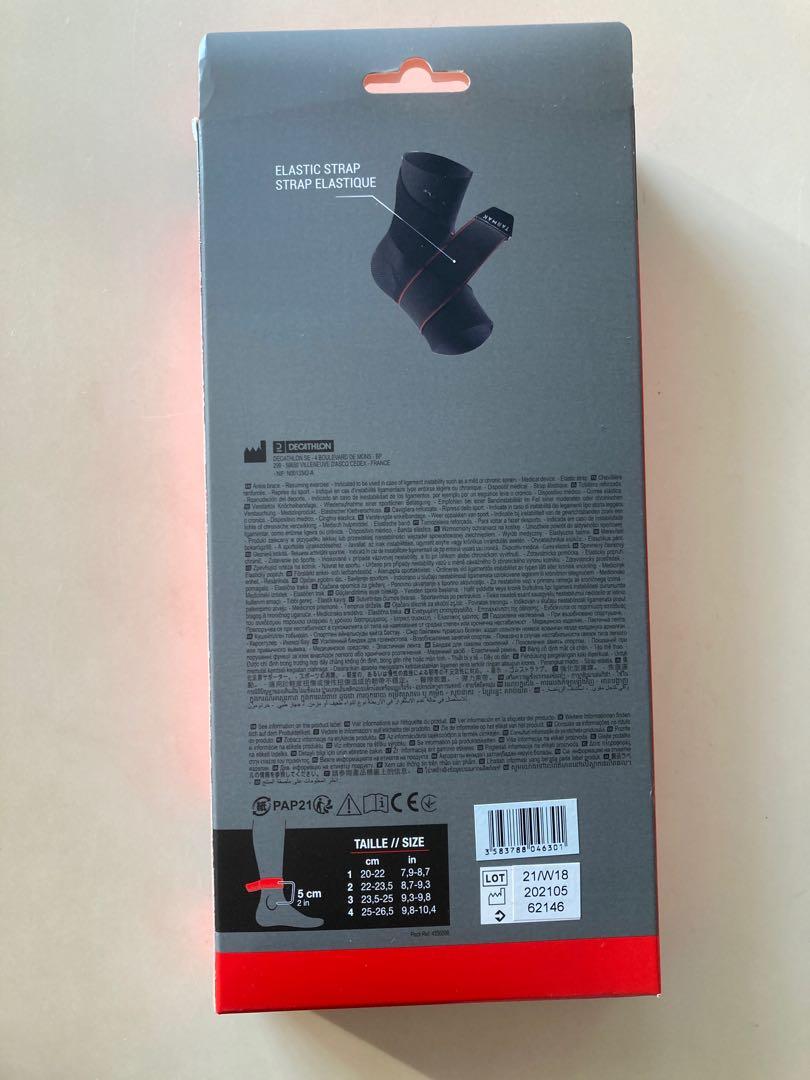 Tarmak Ankle Ligament Support Decathlon, Health & Nutrition, Braces