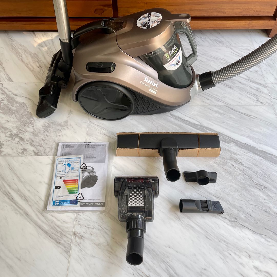 Tefal Compact Power Cyclonic Bagless Vacuum, TV & Home Appliances ...