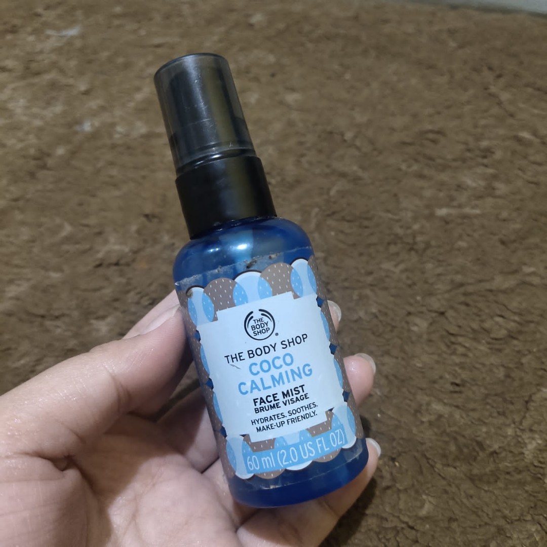 The body shop coco calming face mist, Kesehatan & Kecantikan, Kulit
