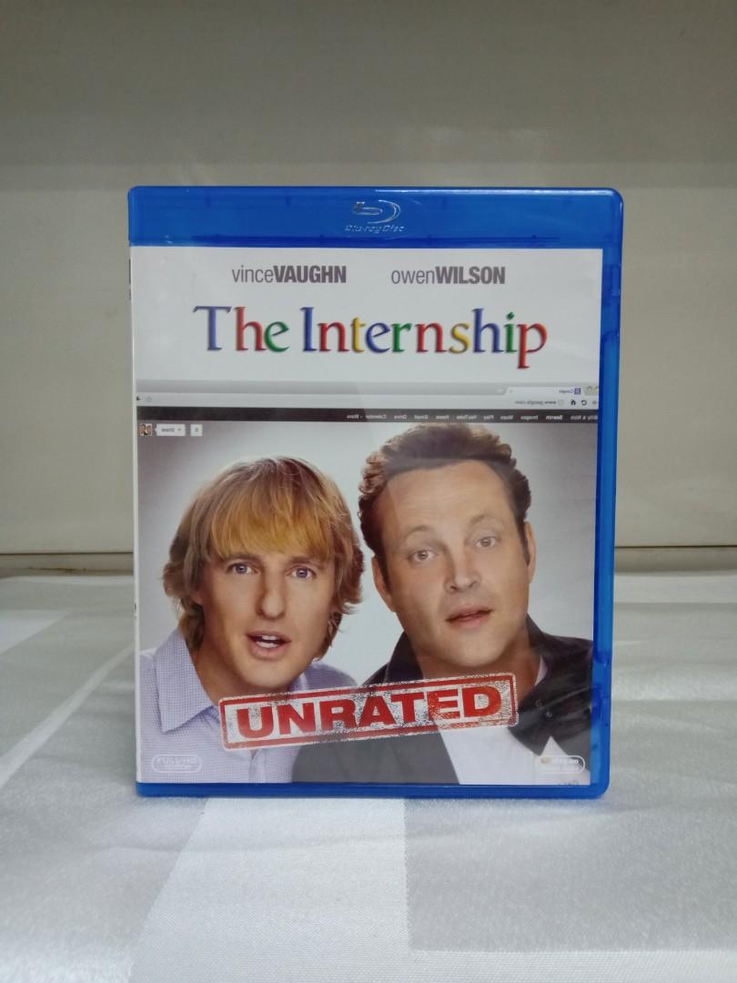 the internship blu ray cover