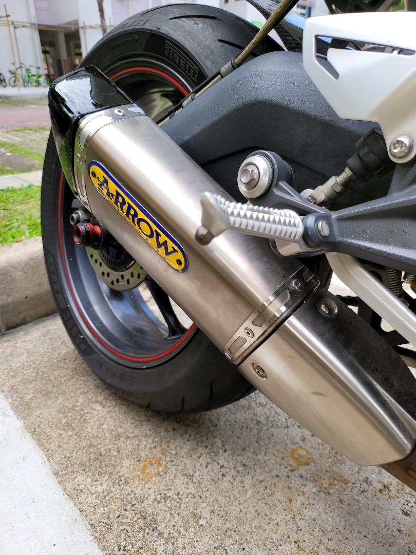 Triumph Daytona 675R 2014 with golden number FU99J for sale. Motorcycles Motorcycles for Sale Class 2 on Carousell