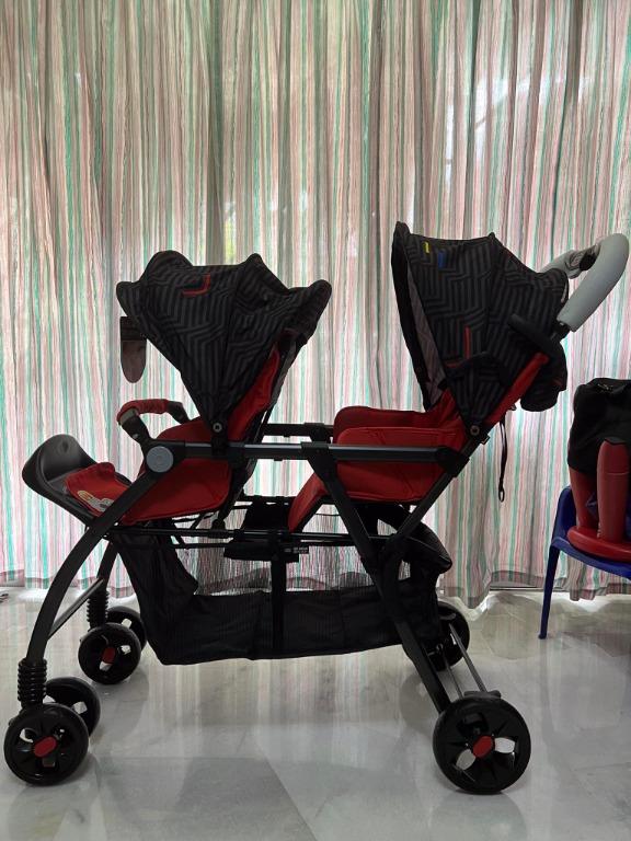 Stroller bayi shop kembar 3