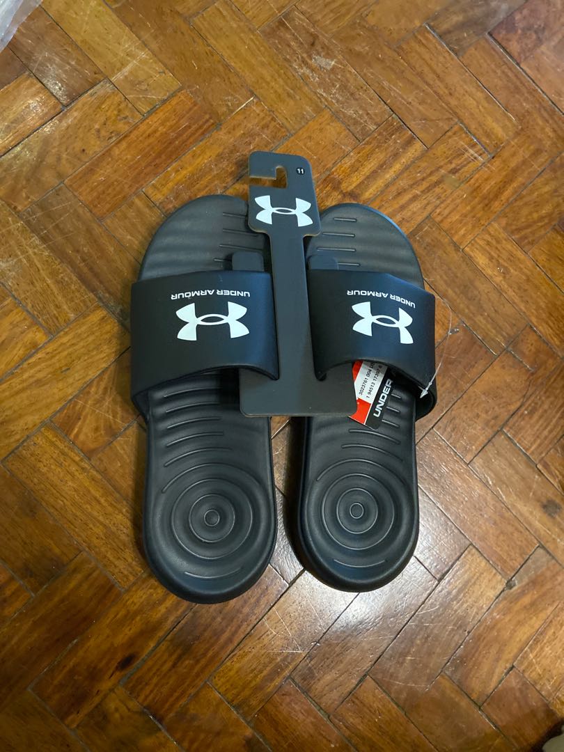 kohl's under armour slides