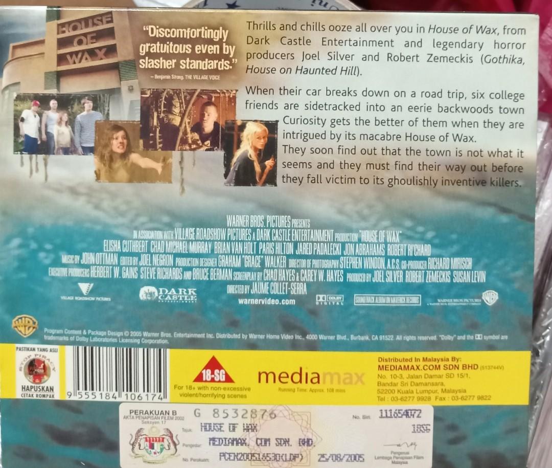 House of wax on sale full movie eng sub