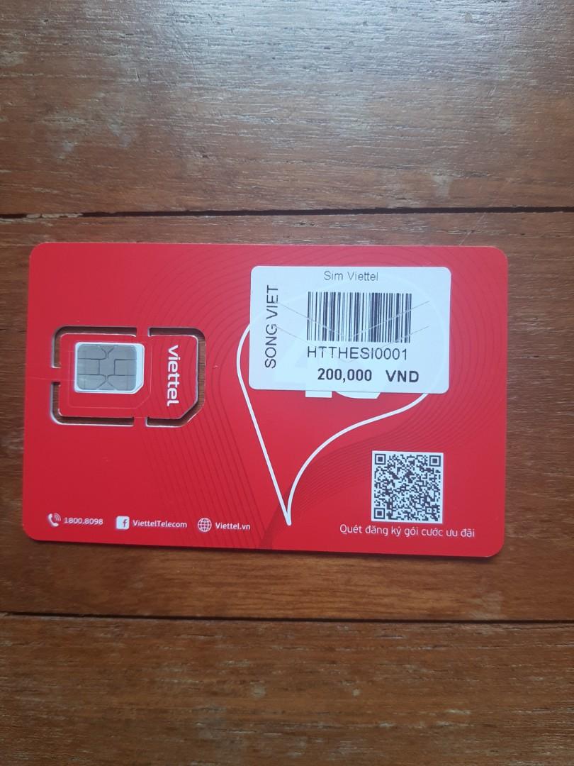 Vietnam SIM card, Mobile Phones & Gadgets, Other Gadgets on Carousell