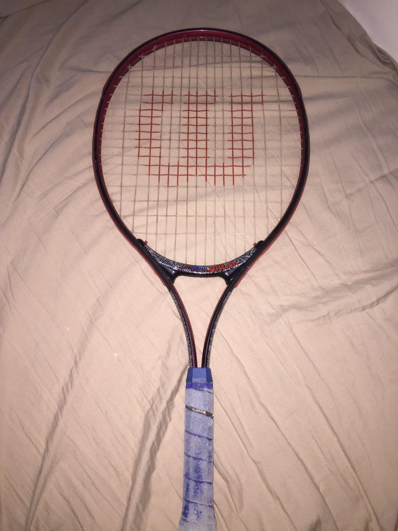 Vintage 1996 Wilson Oversized Marvel Spiderman Youth Tennis Racquet
