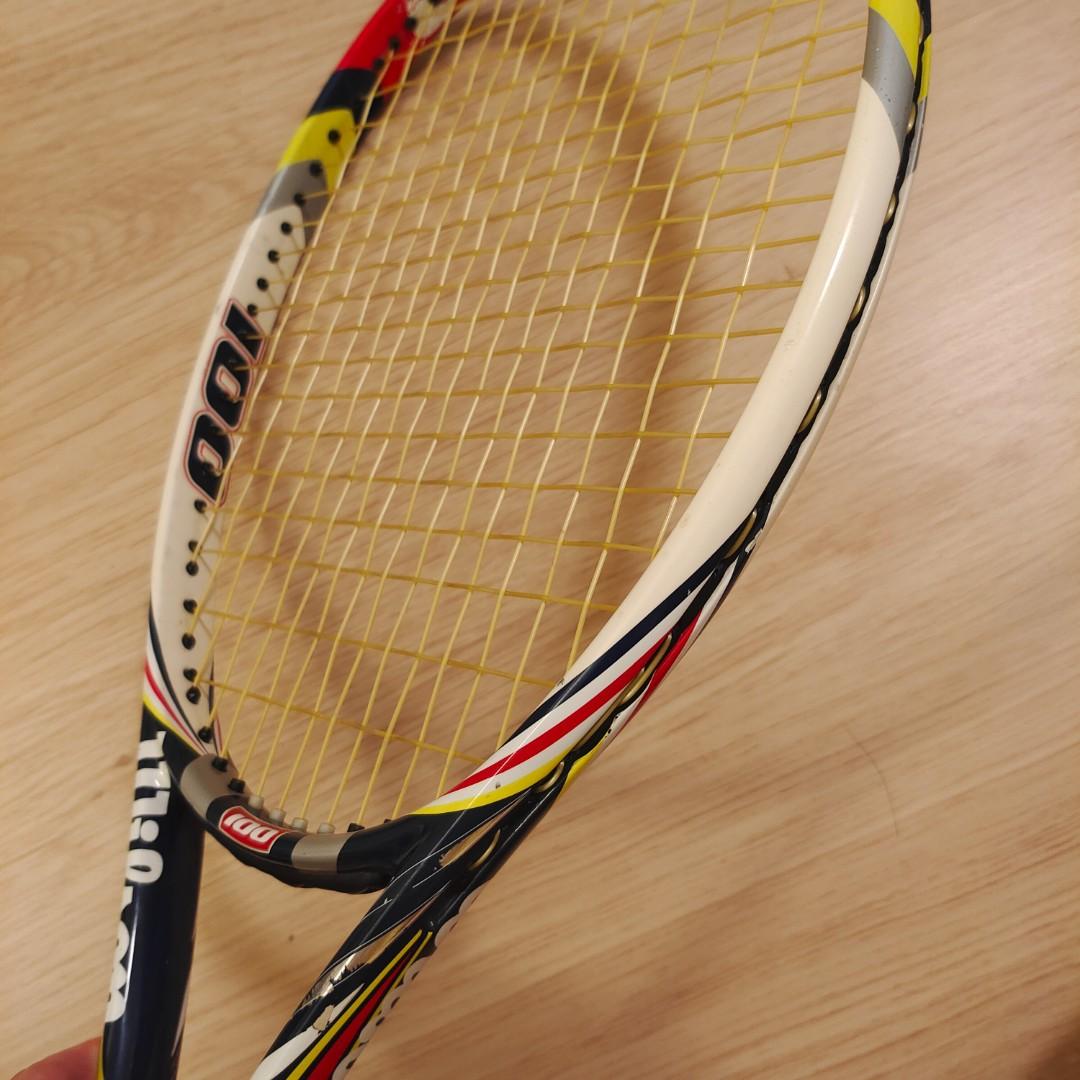 Wilson Steam 100 BLX Tennis Racquet (Grip 3), 運動產品, 運動與體育