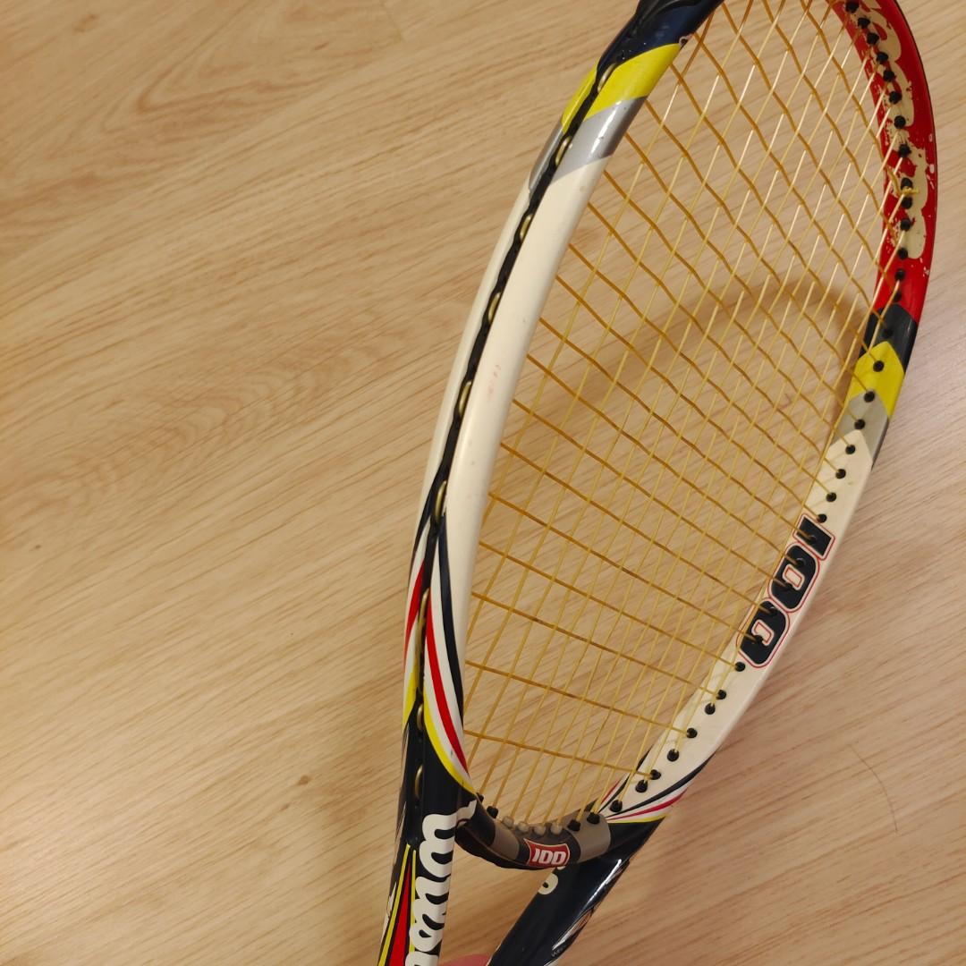 Wilson Steam 100 BLX Tennis Racquet (Grip 3), 運動產品, 運動與體育