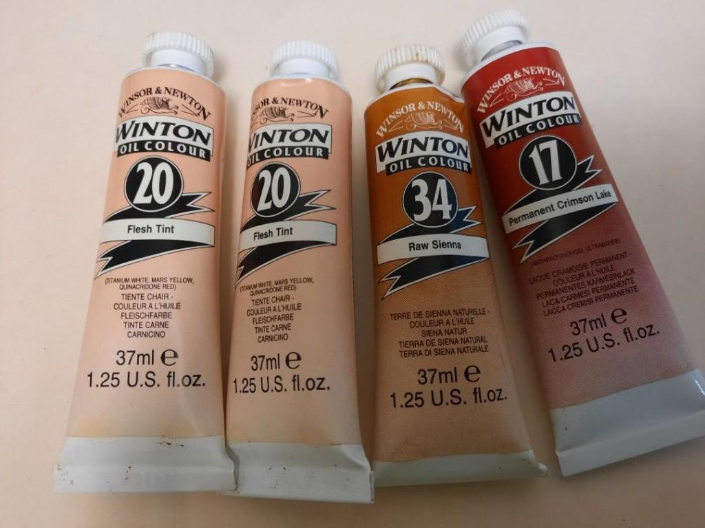 かわいい！ NEWTON - winsor newton油絵具 36カラー170ml 油彩21