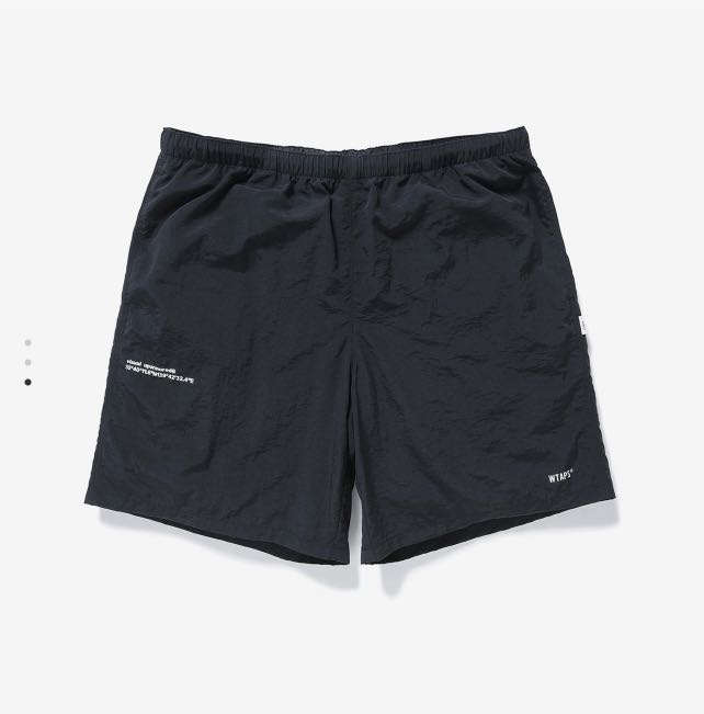 WTAPS 22SS ACADEMY shorts black 04, 男裝, 褲＆半截裙, 短褲