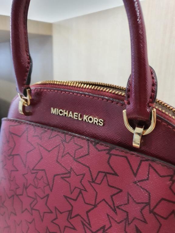 Michael kors emmy hot sale small dome satchel