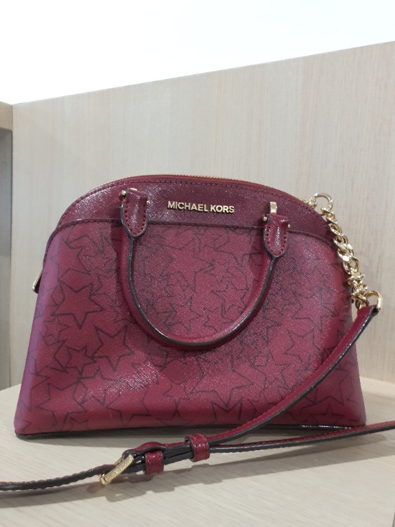 Michael kors emmy sale small dome satchel