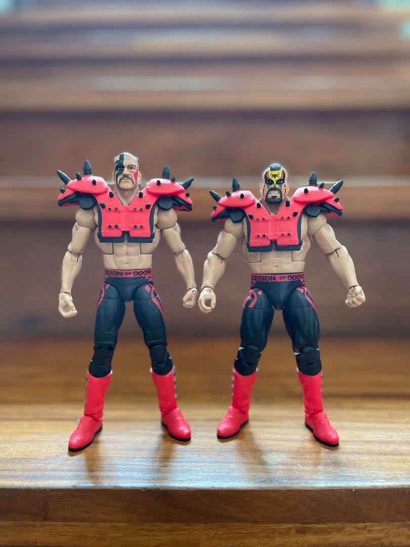 WWE Legion Of Doom Hawk and Animal Elite 30 w Optional Boxes