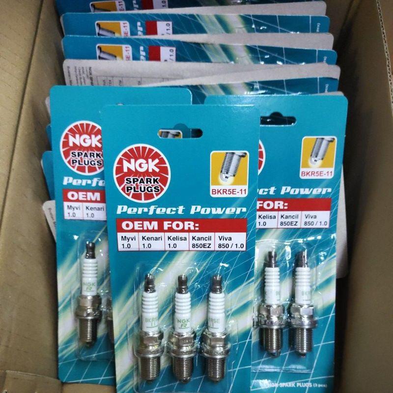 0NGK Spark Plug Perodua Myvi 1.0,Kenari,Kelisa,Viva 850 1.0,Kancil