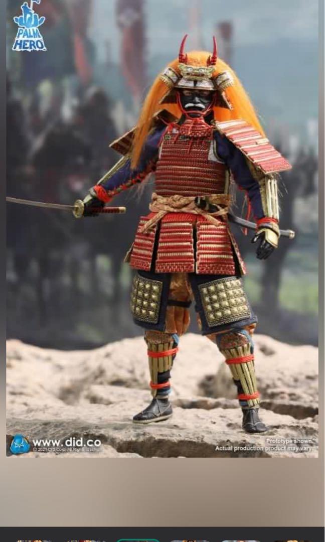 購入者DID XJ80013 戦国武将 侍 武田信玄 1/12スケールフィギュア PALM HERO Japan Samurai Series-Takeda Shingen 時代劇