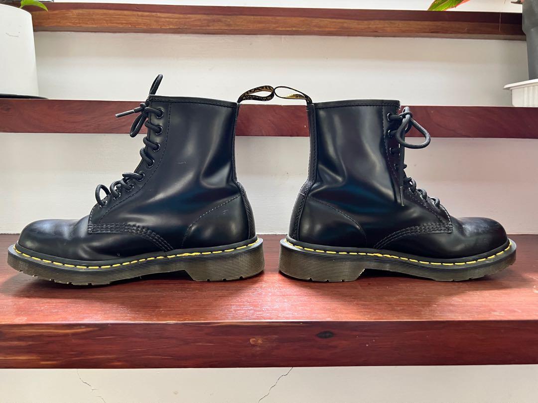 1460 Smooth Leather Lace Up Dr. Martens Boot Women s Fashion