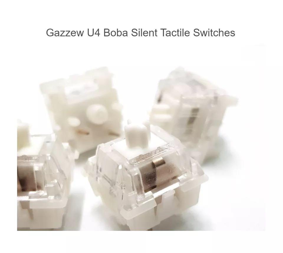 [Authentic] Boba U4T Silent Tactile Switches (Highly Reviewed