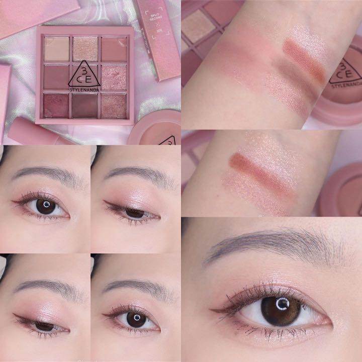 《現貨》3CE Multi Eye Color Palette Split Second Edition - Auto Focus, 美容 ...