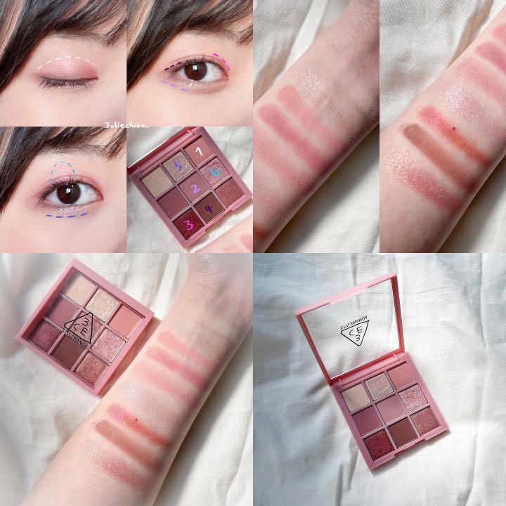 《現貨》3CE Multi Eye Color Palette Split Second Edition - Auto Focus, 美容 ...