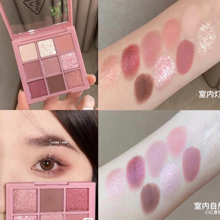 《現貨》3CE Multi Eye Color Palette Split Second Edition - Auto Focus, 美容 ...