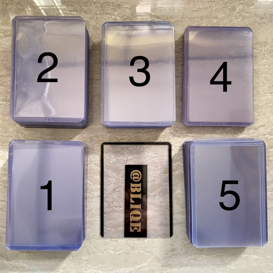 3x4 Top Loaders. Used. For KPop Album Photo cards., Hobbies & Toys