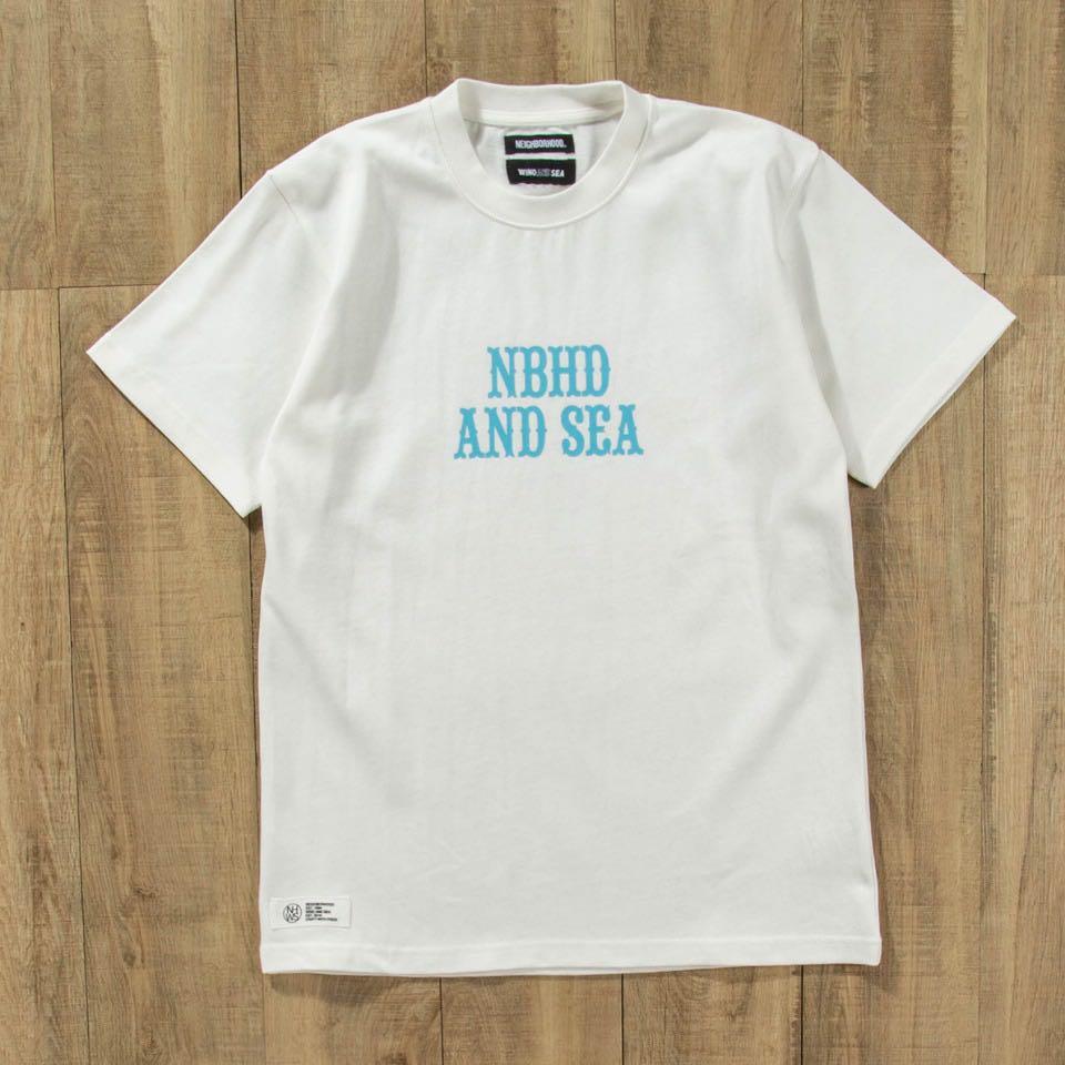 全新NEIGHBORHOOD × WIND AND SEA 22SS , 男裝, 上身及套裝, T-shirt