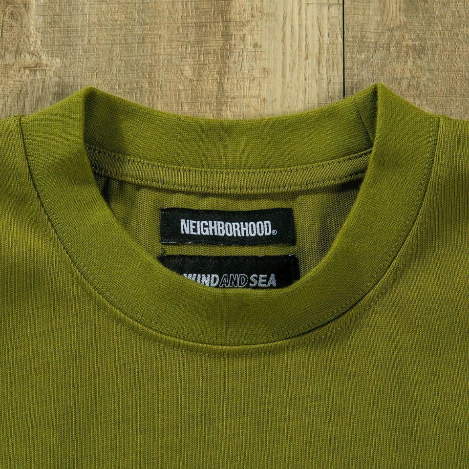 全新NEIGHBORHOOD × WIND AND SEA 22SS , 男裝, 上身及套裝, T-shirt