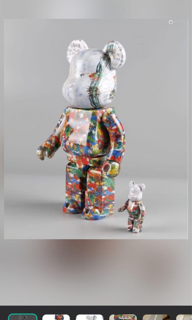 BE@RBRICK - BE@RBRICK 木梨憲武　のっ手いこー！REACH OUT 100%400% BE@RBRICK SERIES 50