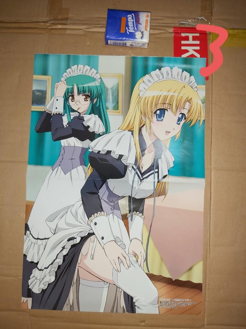 歡迎出價價合即賣！A3 雙面動漫海報Double Side Anime Poster Shuffle