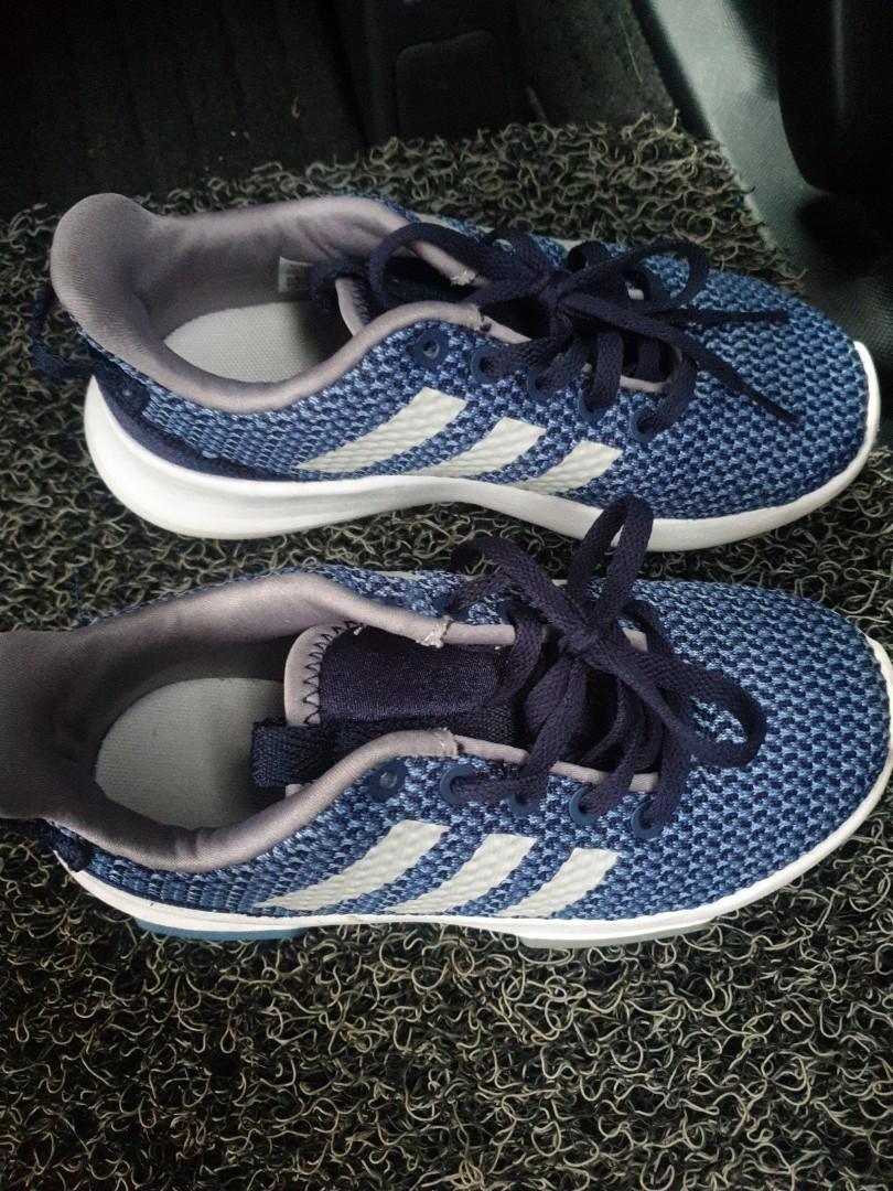 Adidas kids' cloudfoam store ultimate running shoe