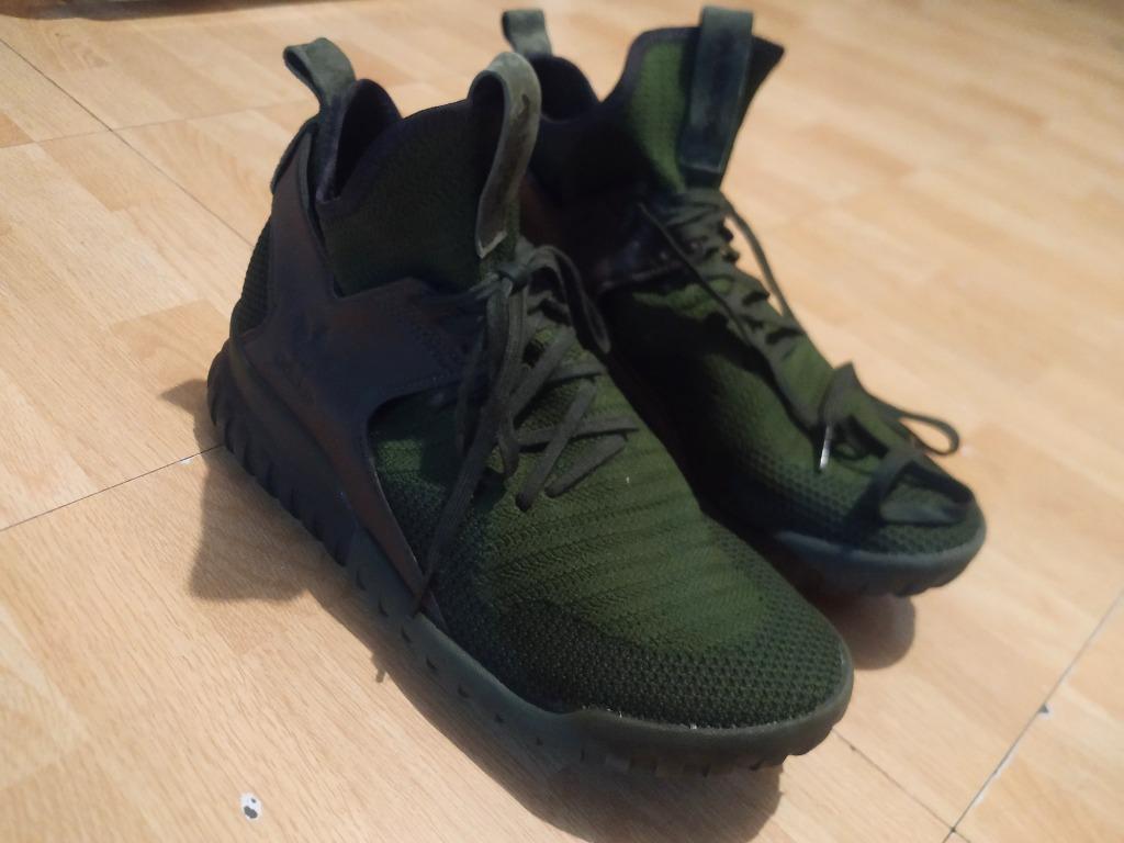 Adidas tubular x olive hotsell
