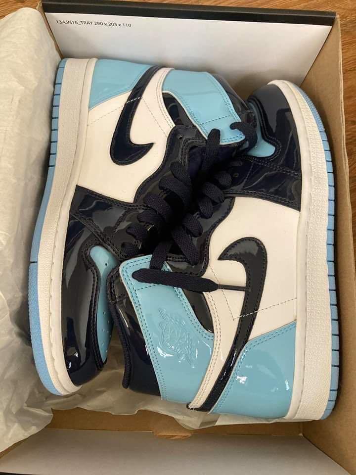 Air jordan 1 wmns retro high og unc patent cheap