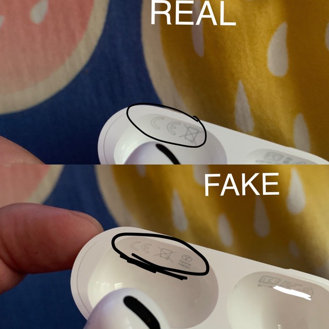BEWARE OF FAKE AIRPODS PRO