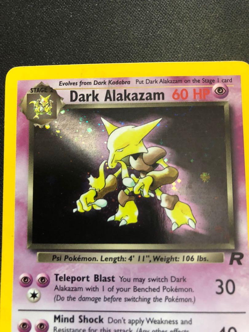 Dark Alakazam - 1/82 - Holo Unlimited Team Rocket Unlimited