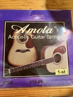 Amola acoustic guitar 1st string 全新民謠結他 1號弦