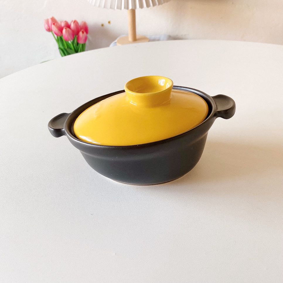 Appolia France Mini Oval Dish w/ Ceramic Lid (Microwave & Oven Safe