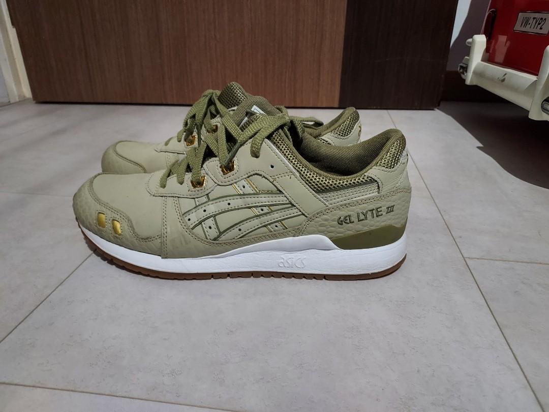 Asics Gel Lyte III Khaki Sportstyle Sneakers 1191A201