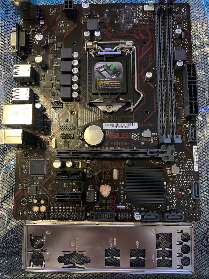 ASUS EXH110M Motherboard, Computers & Tech, Parts & Accessories